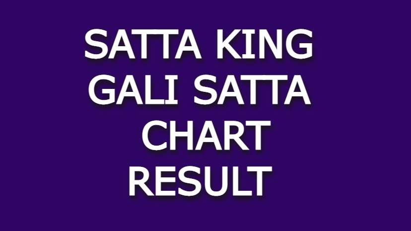 Satta King Gali Satta Chart Result Aaj Kya Aaya Hai