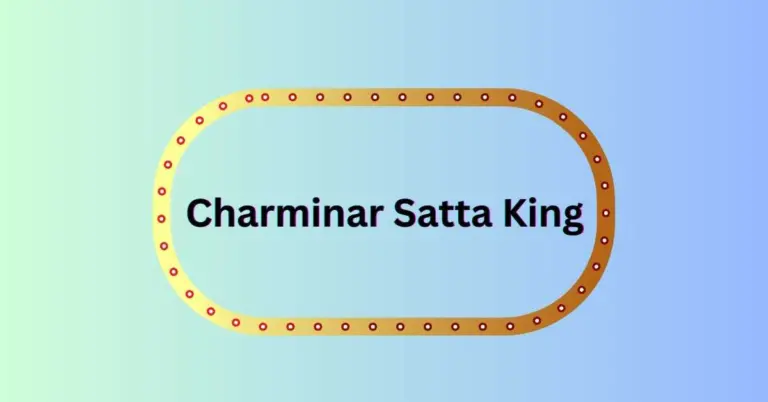 Charminar Satta King Chart 2024