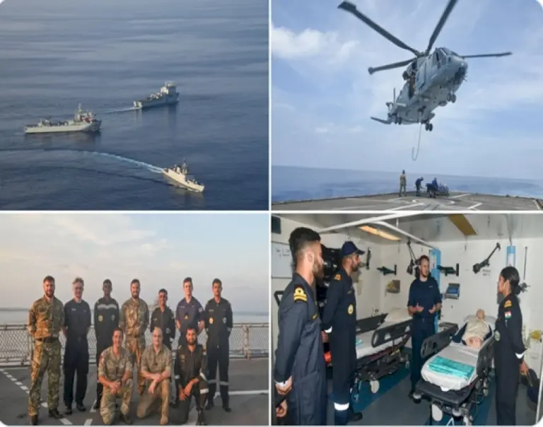 Indian-Navy-Takes-Part-In-Maritime-Partnership-Exercise-With-Uk’s-Littoral-Response-Group