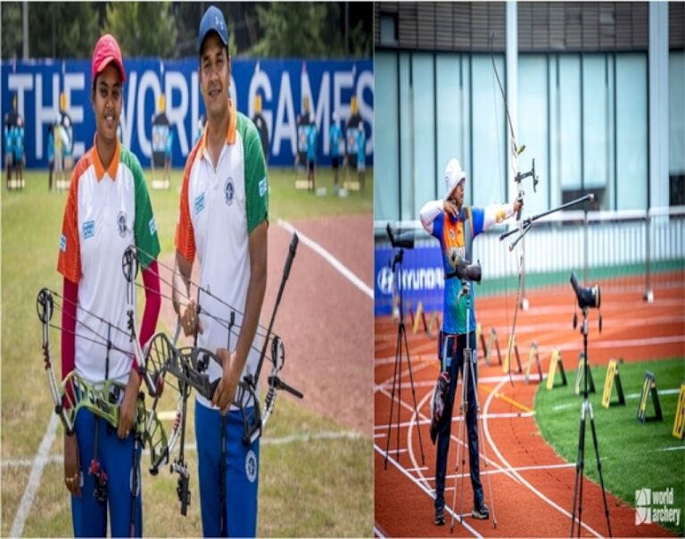 Archery-World-Cup-Stage-1:-India’s-Jyothi-Surekha-Vennam-And-Abhishek-Verma-Storm-Into-Compound-Mixed-Team-Final