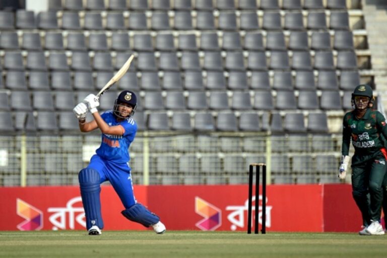 Women’s-Cricket: India-Set-A-Target-Of-146-Runs-In-1St-Match-Of-5-Match-T20-Series-Against-Bangladesh