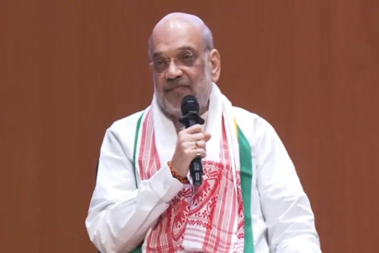 Senior-Bjp-Leader-And-Union-Minister-Amit-Shah-Accuses-Congress-Of-Spreading-Misinformation