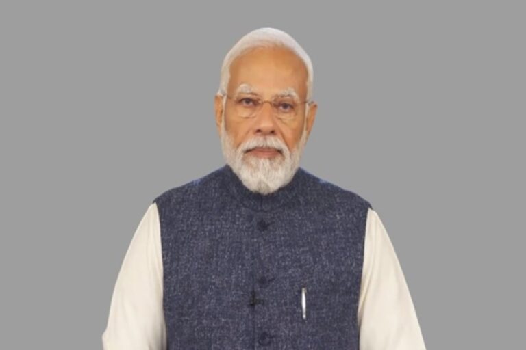 Pm-Modi-Addresses-A-Political-Rally-At-Anand-In-Gujarat-Today;-Says-India-Has-Witnessed-Massive-Transformation-In-Last-10-Years-Under-Nda-Regime