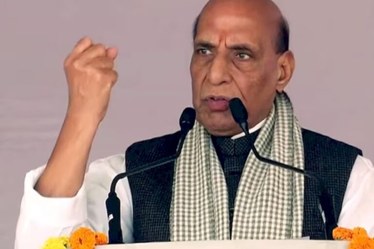 Pm-Modi-In-His-Third-Term-Will-Lead-The-Country-To-World’s-Third-Largest-Economy-By-2027,-Says-Defence-Minister-Rajnath-Singh