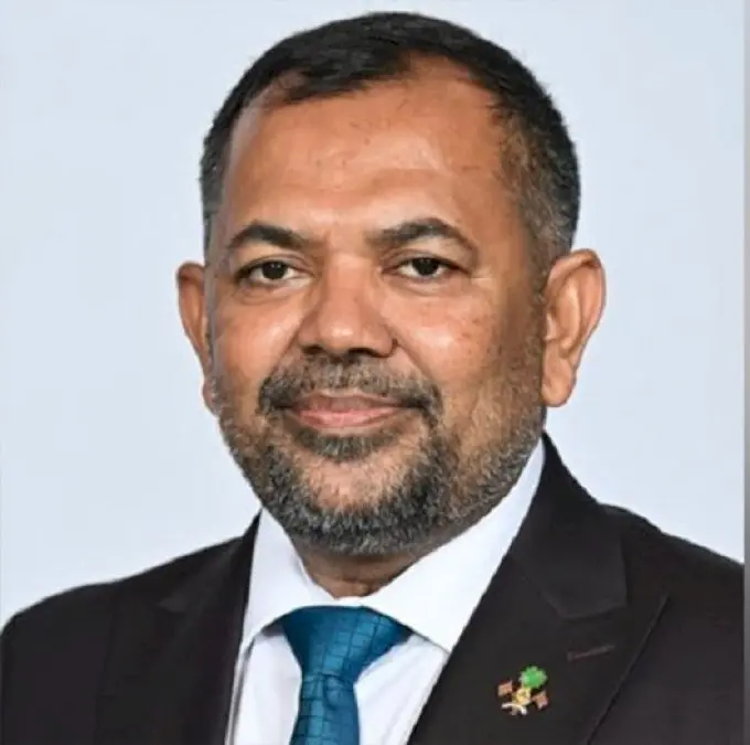 Maldives-Foreign-Minister-Moosa-Zameer-Arrives-In-New-Delhi-For-Three-Day-Visit