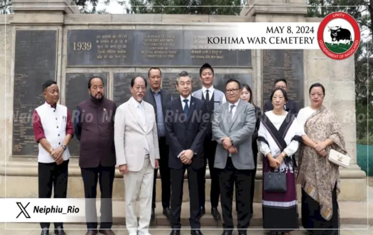 Japan’s-Ambassador-Inaugurates-Kohima-Peace-Memorial-And-Eco-Park-With-Nagaland-Cm