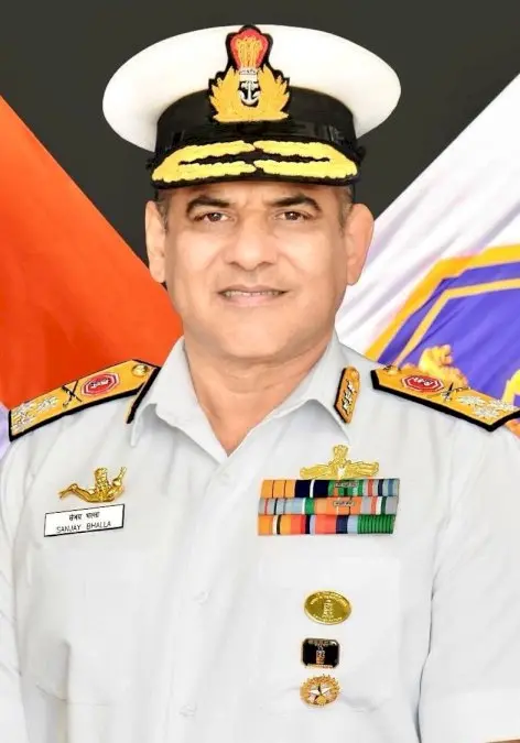 Vice-Admiral-Sanjay-Bhalla-Assumes-Charge-As-Chief-Of-Personnel-Of-Indian-Navy