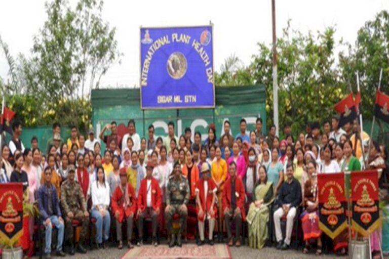 Arunachal-Pradesh:-Indian-Army’s-Spearhead-Gunners-Organize-Informative-Lecture,-Plantation-Drive-At-Sigar-Military-Station