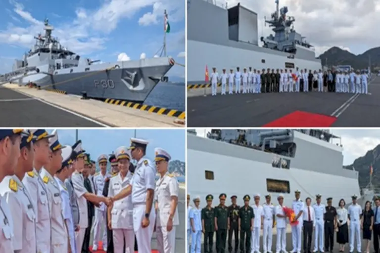 Ins-Kiltan-Arrives-At-Cam-Ranh-Bay-In-Vietnam:-Defence-Ministry