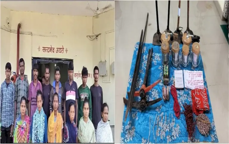 14-Maoists-Arrested-With-Explosives-In-Chhattisgarh’s-Bijapur-District