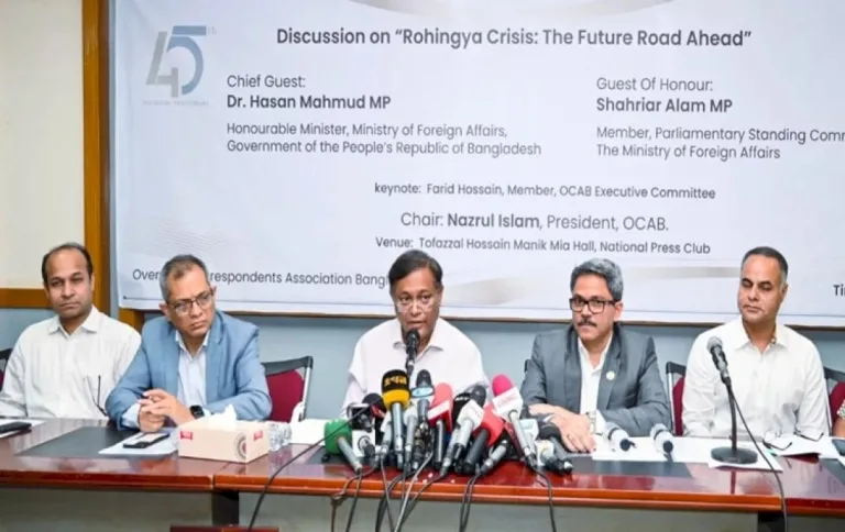 Dhaka-Believes-India,-China-Can-Resolve-Rohingya-Crisis:-Bangladesh-Foreign-Minister