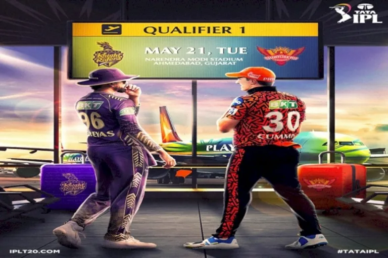Ipl:-Kolkata-Knight-Riders-To-Take-On-Sunrisers-Hyderabad-In-First-Qualifier-In-Ahmedabad