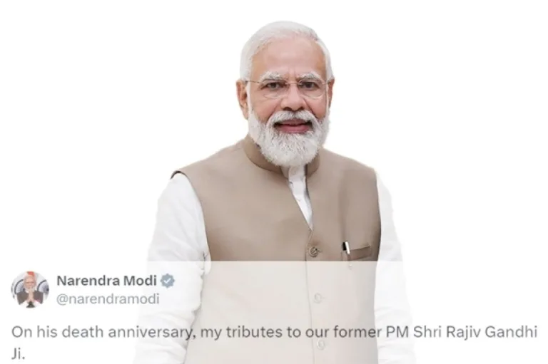 Pm-Modi-Pays-Tributes-To-Former-Prime-Minister-Rajiv-Gandhi-On-His-Death-Anniversary