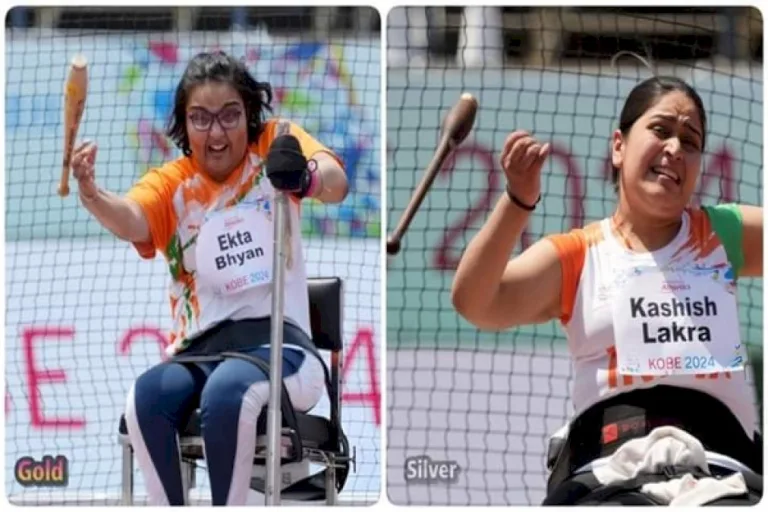 Ekta-Bhyan-Secures-Gold-Medal-In-Women’-F51-Club-Throw-Competition-At-World-Para-Athletic-C’ships