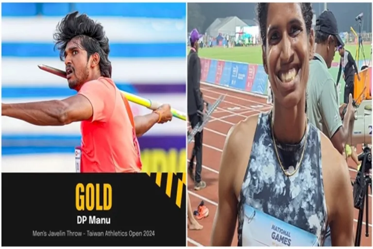 India’s-D.p-Manu-Clinches-Gold-In-Javelin-Throw-At-Taiwan-Athletics-Open